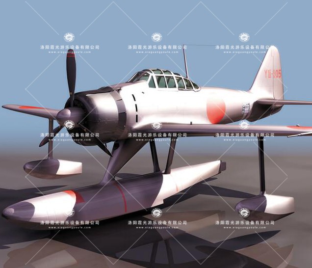 鹿寨3D模型飞机_